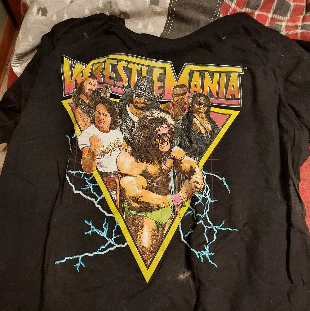 WWF WrestleMania Retro Tee Shirt